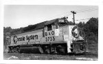 BO GP40 #3735 - Baltimroe & Ohio